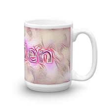 Load image into Gallery viewer, Zayden Mug Innocuous Tenderness 15oz left view