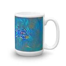 Load image into Gallery viewer, Alexia Mug Night Surfing 15oz left view