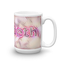 Load image into Gallery viewer, Elizabeth Mug Innocuous Tenderness 15oz left view