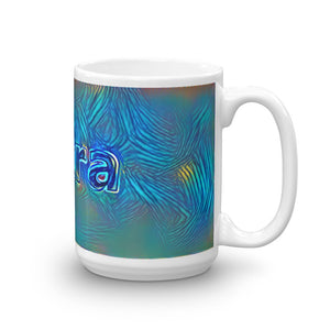 Clara Mug Night Surfing 15oz left view