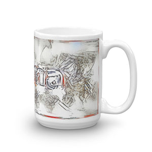 Emma Mug Frozen City 15oz left view