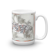 Load image into Gallery viewer, Akshay Mug Frozen City 15oz left view