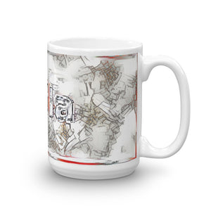 Bella Mug Frozen City 15oz left view