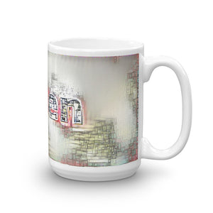 Owen Mug Ink City Dream 15oz left view