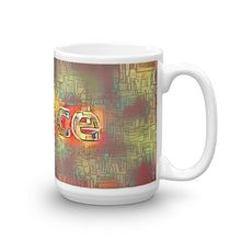 Load image into Gallery viewer, Pence Mug Transdimensional Caveman 15oz left view