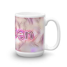 Load image into Gallery viewer, Reuben Mug Innocuous Tenderness 15oz left view