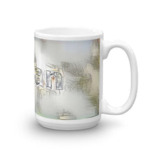 Load image into Gallery viewer, Logan Mug Victorian Fission 15oz left view