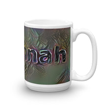 Load image into Gallery viewer, Savannah Mug Dark Rainbow 15oz left view
