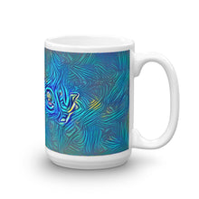 Load image into Gallery viewer, Adley Mug Night Surfing 15oz left view