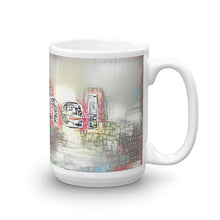 Load image into Gallery viewer, Rachel Mug Ink City Dream 15oz left view
