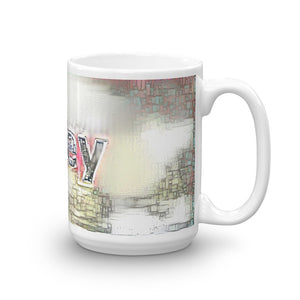 Riley Mug Ink City Dream 15oz left view