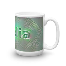 Load image into Gallery viewer, Amelia Mug Nuclear Lemonade 15oz left view