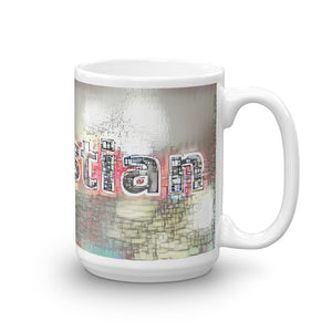 Sebastian Mug Ink City Dream 15oz left view