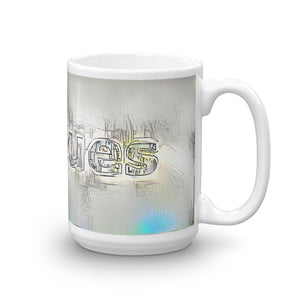 Jacques Mug Victorian Fission 15oz left view