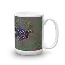 Load image into Gallery viewer, Denver Mug Dark Rainbow 15oz left view
