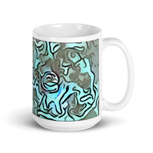 Load image into Gallery viewer, Aline Mug Insensible Camouflage 15oz left view