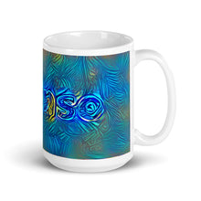 Load image into Gallery viewer, Alfonso Mug Night Surfing 15oz left view