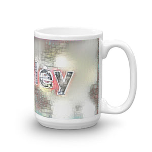Paisley Mug Ink City Dream 15oz left view