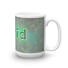 Load image into Gallery viewer, David Mug Nuclear Lemonade 15oz left view