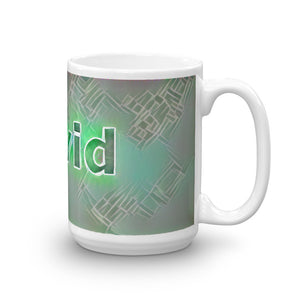 David Mug Nuclear Lemonade 15oz left view