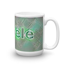 Load image into Gallery viewer, Michele Mug Nuclear Lemonade 15oz left view