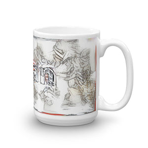 Brian Mug Frozen City 15oz left view