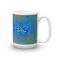 Load image into Gallery viewer, Charles Mug Night Surfing 15oz left view