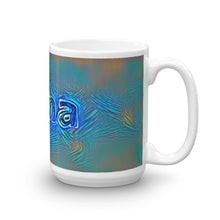 Load image into Gallery viewer, Anna Mug Night Surfing 15oz left view