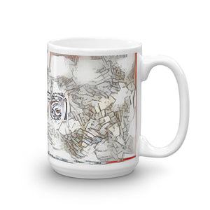 Ezra Mug Frozen City 15oz left view