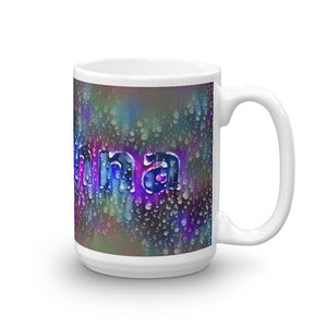 Suzanna Mug Wounded Pluviophile 15oz left view