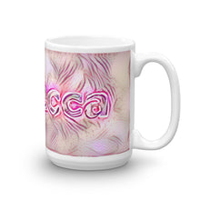 Load image into Gallery viewer, Rebecca Mug Innocuous Tenderness 15oz left view