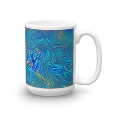 Load image into Gallery viewer, Abby Mug Night Surfing 15oz left view