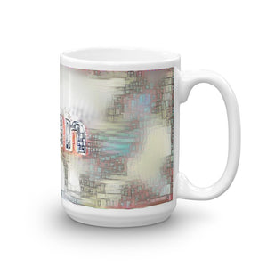 Alan Mug Ink City Dream 15oz left view