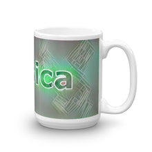 Load image into Gallery viewer, Jessica Mug Nuclear Lemonade 15oz left view