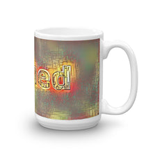 Load image into Gallery viewer, Ahmed Mug Transdimensional Caveman 15oz left view