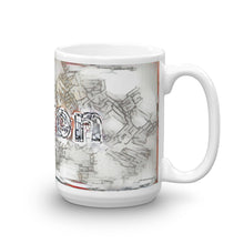 Load image into Gallery viewer, Alison Mug Frozen City 15oz left view