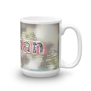 Nathan Mug Ink City Dream 15oz left view