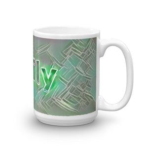 Emily Mug Nuclear Lemonade 15oz left view