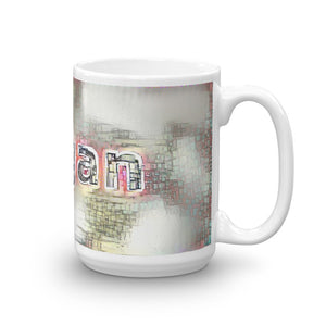 Megan Mug Ink City Dream 15oz left view