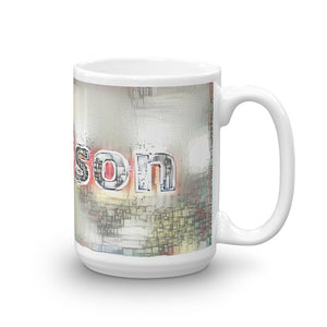 Greyson Mug Ink City Dream 15oz left view