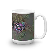 Load image into Gallery viewer, Gabriel Mug Dark Rainbow 15oz left view