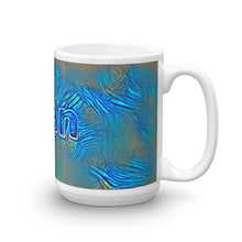 Load image into Gallery viewer, Alan Mug Night Surfing 15oz left view