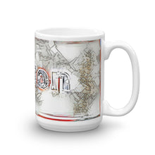 Load image into Gallery viewer, Alyson Mug Frozen City 15oz left view