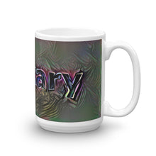 Load image into Gallery viewer, Zackary Mug Dark Rainbow 15oz left view