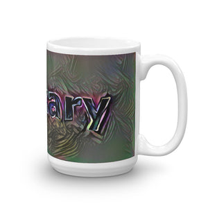 Zackary Mug Dark Rainbow 15oz left view