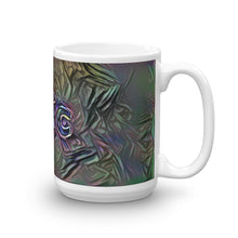 Load image into Gallery viewer, Eric Mug Dark Rainbow 15oz left view