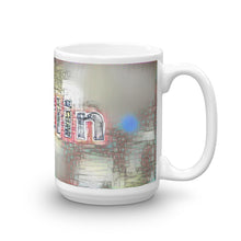Load image into Gallery viewer, Caitlin Mug Ink City Dream 15oz left view