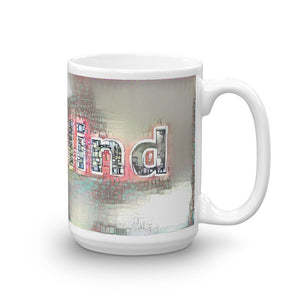 Rosalind Mug Ink City Dream 15oz left view