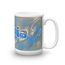 Load image into Gallery viewer, Alexia Mug Liquescent Icecap 15oz left view
