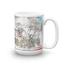 Load image into Gallery viewer, Alan Mug Frozen City 15oz left view